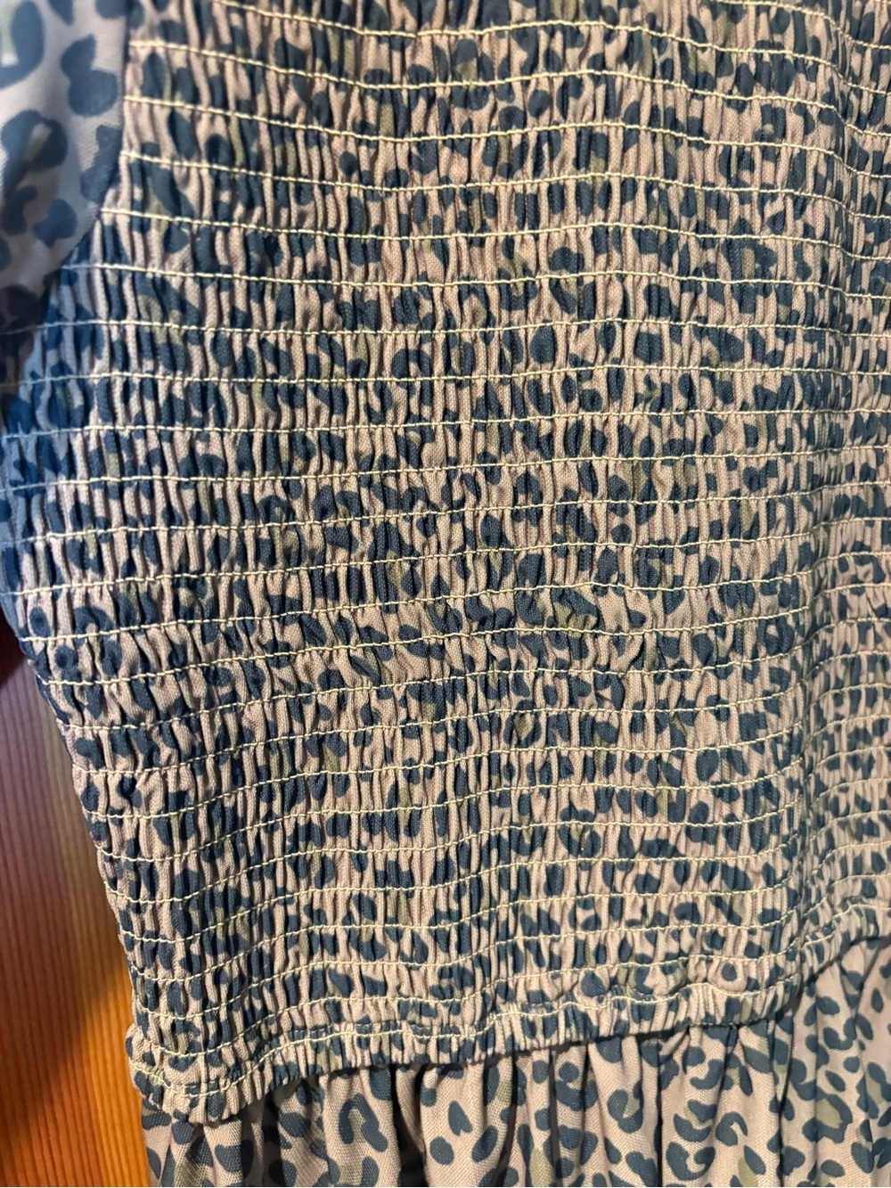 American Eagle Leopard Dress Long Sleeve Small - Picture 6 of 10